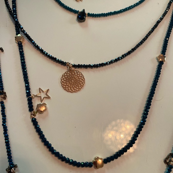 Beautiful Beaded Layered Necklace - Picture 3 of 6